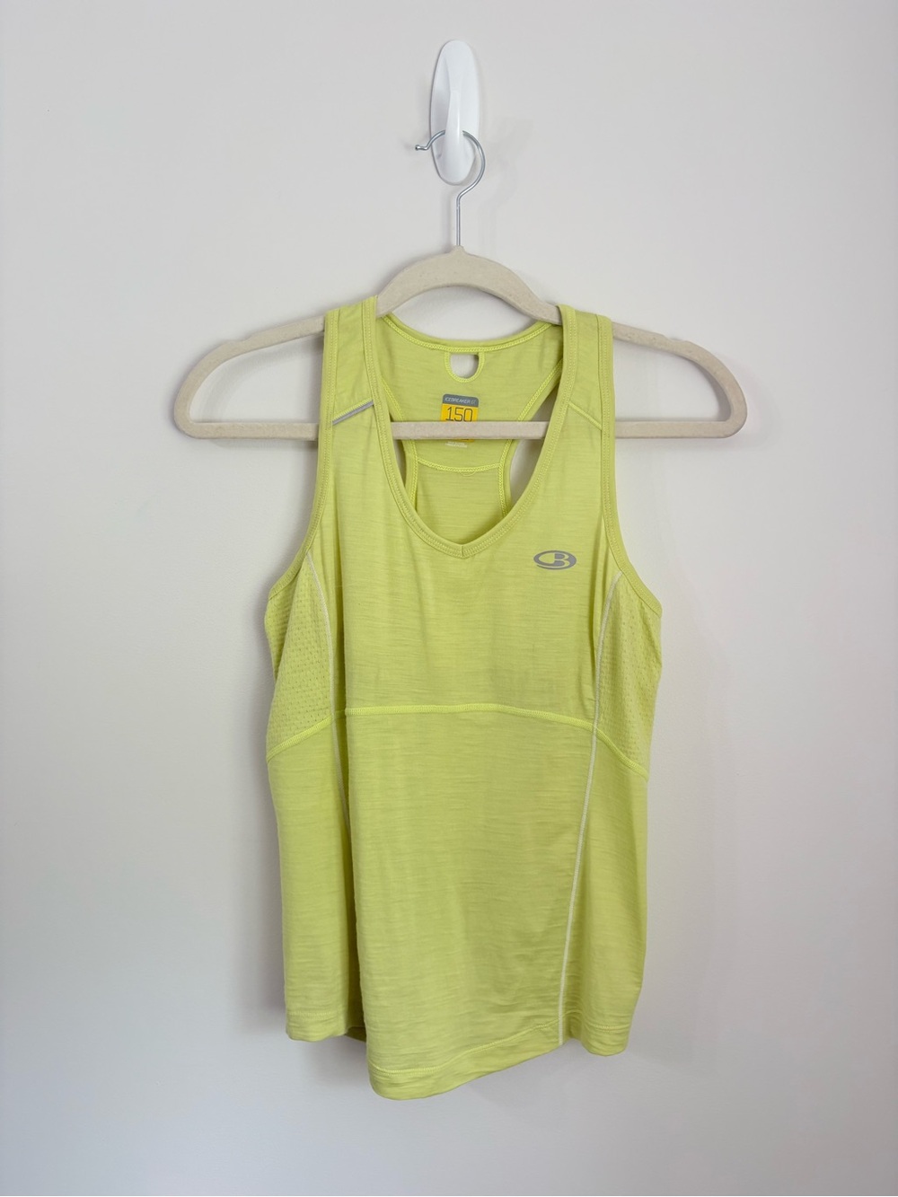 ICEBREAKER GT Run Rush Racerback Tank Top Merino Wool Ultralite Running Hike XS